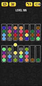 Ball Sort Puzzle - level 105