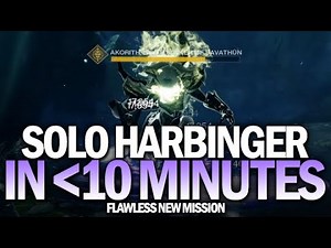 Solo Flawless Harbinger in Under 10 Minutes [Destiny 2]