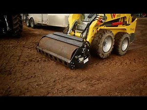 Wolverine Vibratory Roller - Skid Steer Attachment