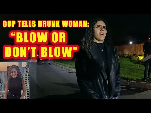 Bodycam DUI Arrest - 23-Year-Old Woman Gets Arrested for DUI After Debating Breath Test Options