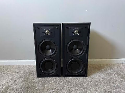 Polk Audio 5JR Monitor Series Home 2 Way Bookshelf Vintage Speakers