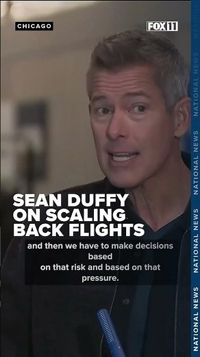 Sean Duffy on FAA scaling back flights across U.S. during government shutdown
