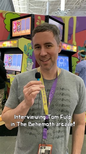 The Behemoth on Instagram: "We found a tiny mic and interviewed Tom Fulp, creator of Newgrounds and co-founder of The Behemoth! Stick around to learn some of Tom's Castle Crashers favorites and what's new on Newgrounds! #arcade #newgrounds #castlecrashers"