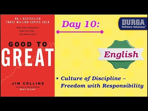 Day 10: Culture of Discipline – Freedom with Responsibility | by Durga Sir