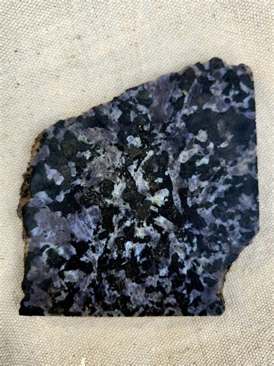 Indigo Gabbro (merlinite) Slab - Etsy