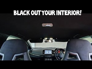 How To Remove And Paint Your Interior Plastics ( Evo X and Ralliart) Part 2