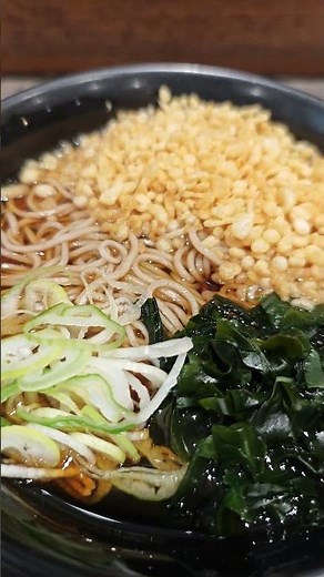 【名代富士そば新宿店のたぬきそば】#名代富士そば #名代富士そば新宿店#新宿 #新宿グルメ #天ぷら #天ぷらそば #そば #富士そば #noodles #food#たぬき#たぬきそば#たぬきうどん