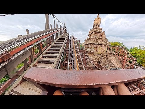 Indiana Jones Coaster Ride Full POV | Disneyland Paris