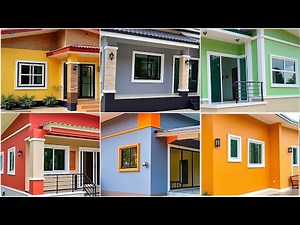 400 House Painting Colours Outside 2025 Exterior Wall Paint Ideas & Color Combinations Part 2