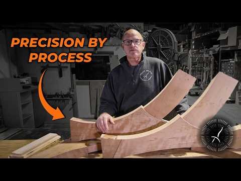 How to Cut Consistent Bandsaw Curves (Boggs Timber Frame Table Course)