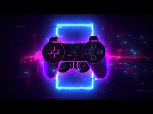 Game Controller Intro | Gaming Joystick Console Live Loop Animated Background | Live Wallpaper