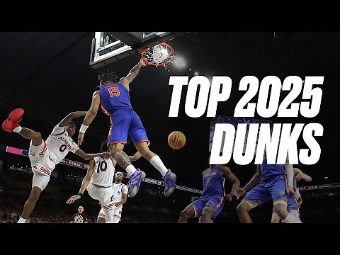 Top dunks of the 2025 NCAA men's tournament