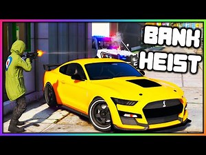 GTA 5 Roleplay - We Robbed A Bank, but Cops Came | RedlineRP