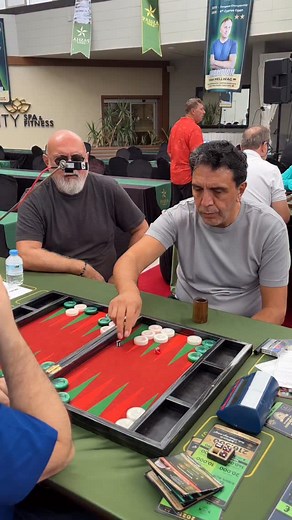 Fuat Erdağ & Şefik Gedikoglu 🇹🇷🎲 #backgammon #tavla #tournament #fmgammon #boardgame | İSTAVDER