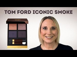 NEW! Tom Ford Iconic Smoke Eyeshadow Palette\\Application and Swatches