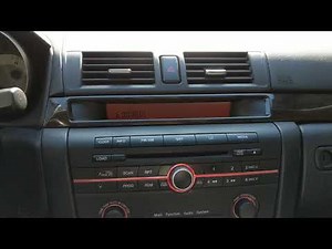 How to change TIME SETTINGS Easy! MAZDA 3