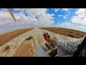 Gyrocopter Pilot First To Discover Flash Flood In The Desert!