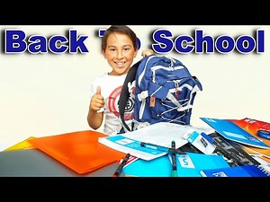 Back To School | Sommerferien | Schul Haul | Johann Loop