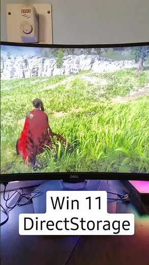 Forspoken PC Loading Time Direct Storage Windows 11 Pcie Gen4 Ssd