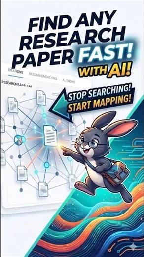 Stop Searching, Start Mapping|ResearchRabbit AI Tutorial #ai #aitools #aitools2026 #researchpaper