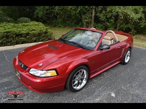 *SOLD* 1-Owner, 4.6L V8 Powered 2000 Ford Mustang GT Convertible Test Drive
