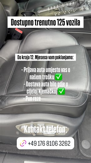 Cijelu ponudu auta pogledajte na: authaus-mario.de A za sva pitanja nazovite nas na: 49 176 8106 3262 | Autohaus Mario