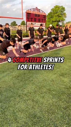 Want Your Athletes To Compete? Here are 4 Competitive Sprints! ⚡🔥