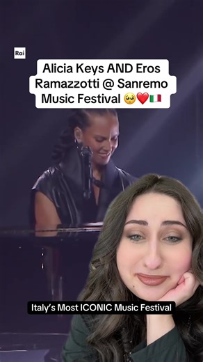 Alicia Keys Shines at Sanremo Music Festival