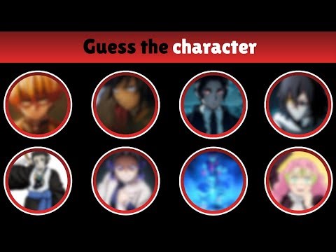 👻【Demon Slayer Quiz】 Guess the character!