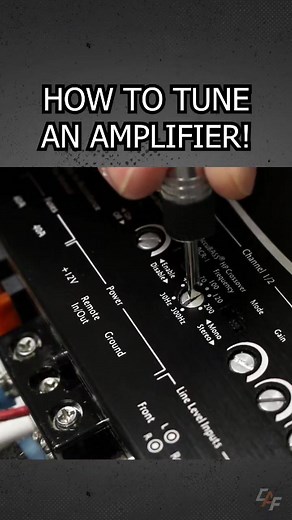 How do you tune an amplifier?🤔 What settings are most important?😎 #caraudio #caraudiofab #caraudiofabrication #subwoofer #amplifier