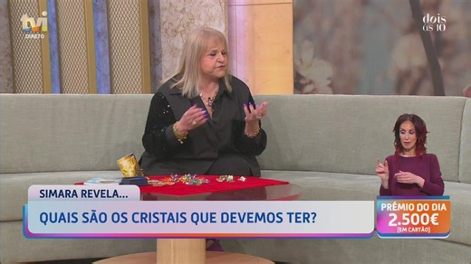 Simara: «Os cristais são a maior força que Deus nos dá» | TVI Player