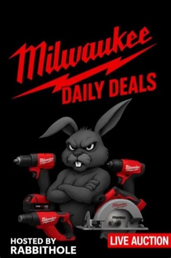 $1 Milwaukee Smalls/Accessories and New/Used Tools - 4/22/26 With Paul | eBay Live Video