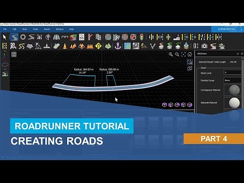 Creating Roads in RoadRunner | RoadRunner Tutorial, Part 4