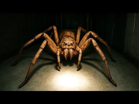 THIS GIANT SPIDER IS A.I. PROGRAMMED TO HUNT YOU