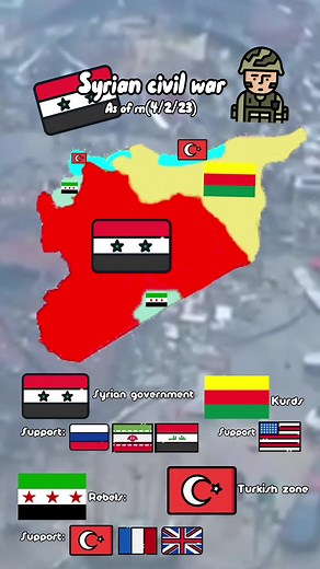 Understanding the Syrian Civil War and Rojava Maps