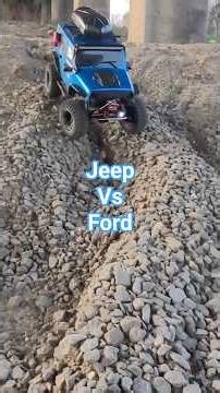 Jeep Wrangler and Ford Bronco Attempt Controlled Hill Descent!