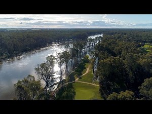 Murray Course Flooding Fly-over: October 2022