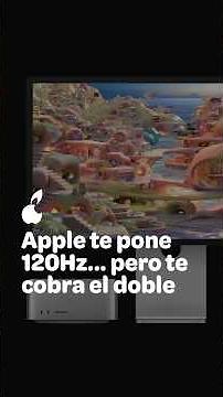 Apple knows how to put 120 Hz on your monitor, but they charge you double.