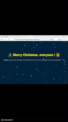 Merry Christmas everyone #christmas #computercoding #easy
