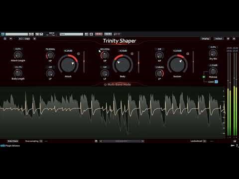 EQやコンプだけじゃ足りない？“芯”のある音を作るトランジェント処理 Brainworx『Three-Body Technology Trinity Shaper』