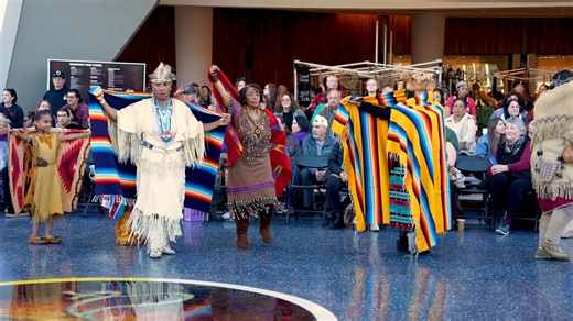 76K views · 1.5K reactions | The Eastern Women's Traditional Blanket Dance... Through every movement, these beautiful dancers gracefully honor their ancestors and their enduring connection to the earth, culture and community. Event: Honoring the Veterans Powwow Location: Mashantucket Pequot Museum & Research Center  #BlanketDance #PequotMuseum #NativeAmericanCulture #SacredDance #TraditionAndGrace | Mashantucket Pequot Museum & Research Center | Facebook