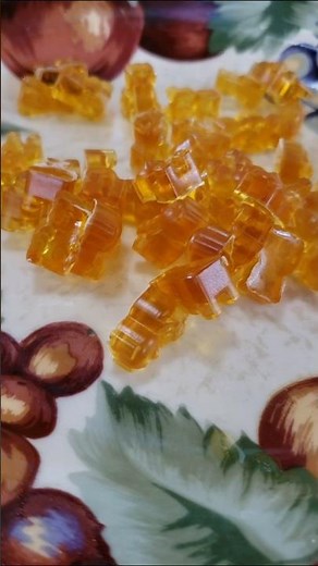 making homemade gummy bears from scratch #gummy bears #recipe #heathly #betterforyou