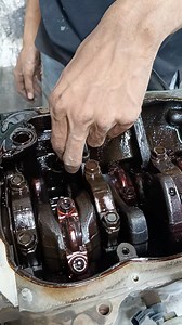 This engine is noisy. The oil pressure is low. Check these components before replacing the oil pump. | Mandiri auto technic