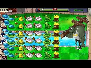 Plants vs Zombies: Adventure Pool - Level! 1&2 Completed Gameplay ( Full HD) 1080p 60fps