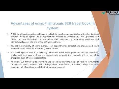 B2B Travel Booking System