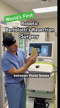 Inside the World's FIRST Robotic Bertolotti's Resection Surgery | Spine Surgeon Explains