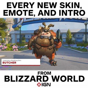 400K views · 4.6K reactions | Here's every new skin, emote, and intro from Overwatch's new map: Blizzard World! | IGN | Facebook