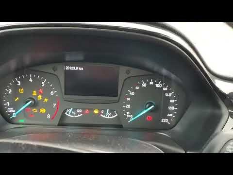 Ford Fiesta VII tire pressure reset
