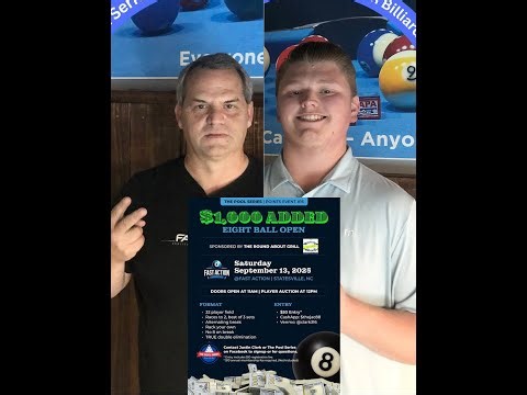 Clint Clark vs Joe Hyatt Jr - 8 Ball Tournament - Third Round - Points Event #16 - 9/13/25