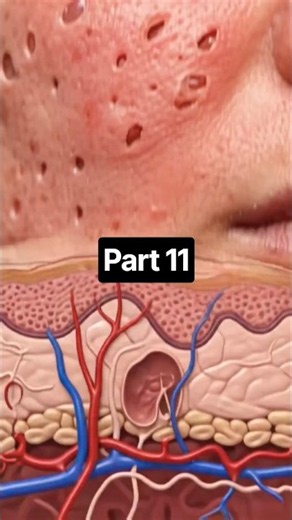 How Acne Heals: Step-by-Step 3D Medical Animation part 11 #3dAnimation #AcneTreatment #acneasmr
